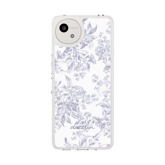 Slim Protection Case［ dazzlin - ToneFlower - Lavender ］