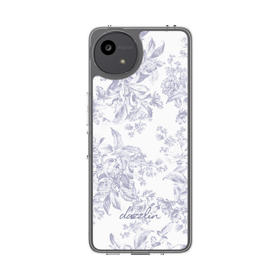 Slim Protection Case［ dazzlin - ToneFlower - Lavender ］