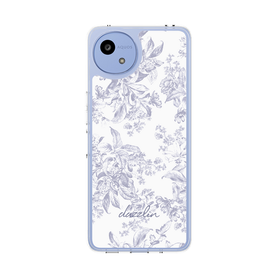 Slim Protection Case［ dazzlin - ToneFlower - Lavender ］
