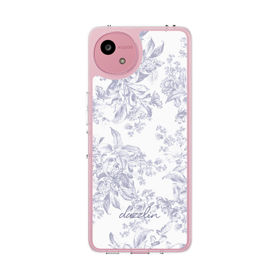 Slim Protection Case［ dazzlin - ToneFlower - Lavender ］