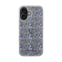 Slim Protection Case［ dazzlin - BlueFlower - Clear ］