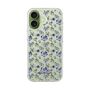 Slim Protection Case［ dazzlin - BlueFlower - Clear ］