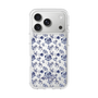 Slim Protection Case［ dazzlin - BlueFlower - Clear ］