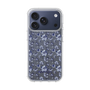 Slim Protection Case［ dazzlin - BlueFlower - Clear ］