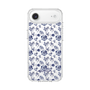Slim Protection Case［ dazzlin - BlueFlower - Clear ］
