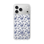 Slim Protection Case［ dazzlin - BlueFlower - Clear ］