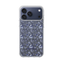 Slim Protection Case［ dazzlin - BlueFlower - Clear ］