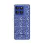 Slim Protection Case［ dazzlin - BlueFlower - Clear ］