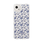 Slim Protection Case［ dazzlin - BlueFlower - Clear ］