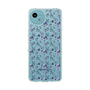 Slim Protection Case［ dazzlin - BlueFlower - Clear ］