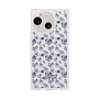 Slim Protection Case［ dazzlin - BlueFlower - Clear ］
