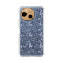 Slim Protection Case［ dazzlin - BlueFlower - Clear ］