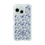 Slim Protection Case［ dazzlin - BlueFlower - Clear ］