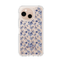 Slim Protection Case［ dazzlin - BlueFlower - Clear ］