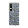 Slim Protection Case［ dazzlin - BlueFlower - Clear ］