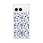 Slim Protection Case［ dazzlin - BlueFlower - Clear ］
