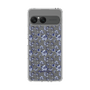 Slim Protection Case［ dazzlin - BlueFlower - Clear ］