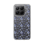 Slim Protection Case［ dazzlin - BlueFlower - Clear ］