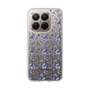 Slim Protection Case［ dazzlin - BlueFlower - Clear ］