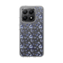 Slim Protection Case［ dazzlin - BlueFlower - Clear ］