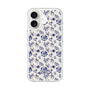 Slim Protection Case［ dazzlin - BlueFlower - Beige ］
