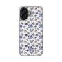 Slim Protection Case［ dazzlin - BlueFlower - Beige ］