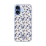 Slim Protection Case［ dazzlin - BlueFlower - Beige ］