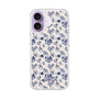 Slim Protection Case［ dazzlin - BlueFlower - Beige ］