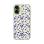 Slim Protection Case［ dazzlin - BlueFlower - Beige ］
