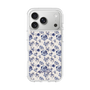 Slim Protection Case［ dazzlin - BlueFlower - Beige ］