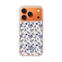 Slim Protection Case［ dazzlin - BlueFlower - Beige ］