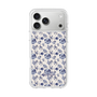 Slim Protection Case［ dazzlin - BlueFlower - Beige ］