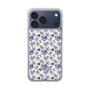 Slim Protection Case［ dazzlin - BlueFlower - Beige ］