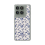 Slim Protection Case［ dazzlin - BlueFlower - Beige ］