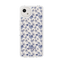 Slim Protection Case［ dazzlin - BlueFlower - Beige ］