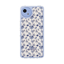Slim Protection Case［ dazzlin - BlueFlower - Beige ］