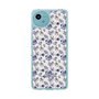 Slim Protection Case［ dazzlin - BlueFlower - Beige ］