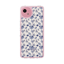 Slim Protection Case［ dazzlin - BlueFlower - Beige ］