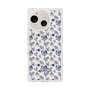 Slim Protection Case［ dazzlin - BlueFlower - Beige ］