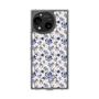 Slim Protection Case［ dazzlin - BlueFlower - Beige ］