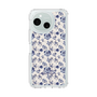 Slim Protection Case［ dazzlin - BlueFlower - Beige ］