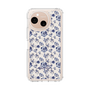 Slim Protection Case［ dazzlin - BlueFlower - Beige ］