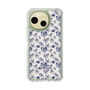 Slim Protection Case［ dazzlin - BlueFlower - Beige ］