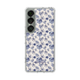 Slim Protection Case［ dazzlin - BlueFlower - Beige ］