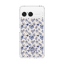 Slim Protection Case［ dazzlin - BlueFlower - Beige ］