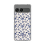 Slim Protection Case［ dazzlin - BlueFlower - Beige ］