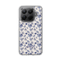 Slim Protection Case［ dazzlin - BlueFlower - Beige ］