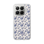 Slim Protection Case［ dazzlin - BlueFlower - Beige ］