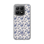 Slim Protection Case［ dazzlin - BlueFlower - Beige ］