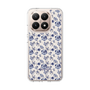 Slim Protection Case［ dazzlin - BlueFlower - Beige ］